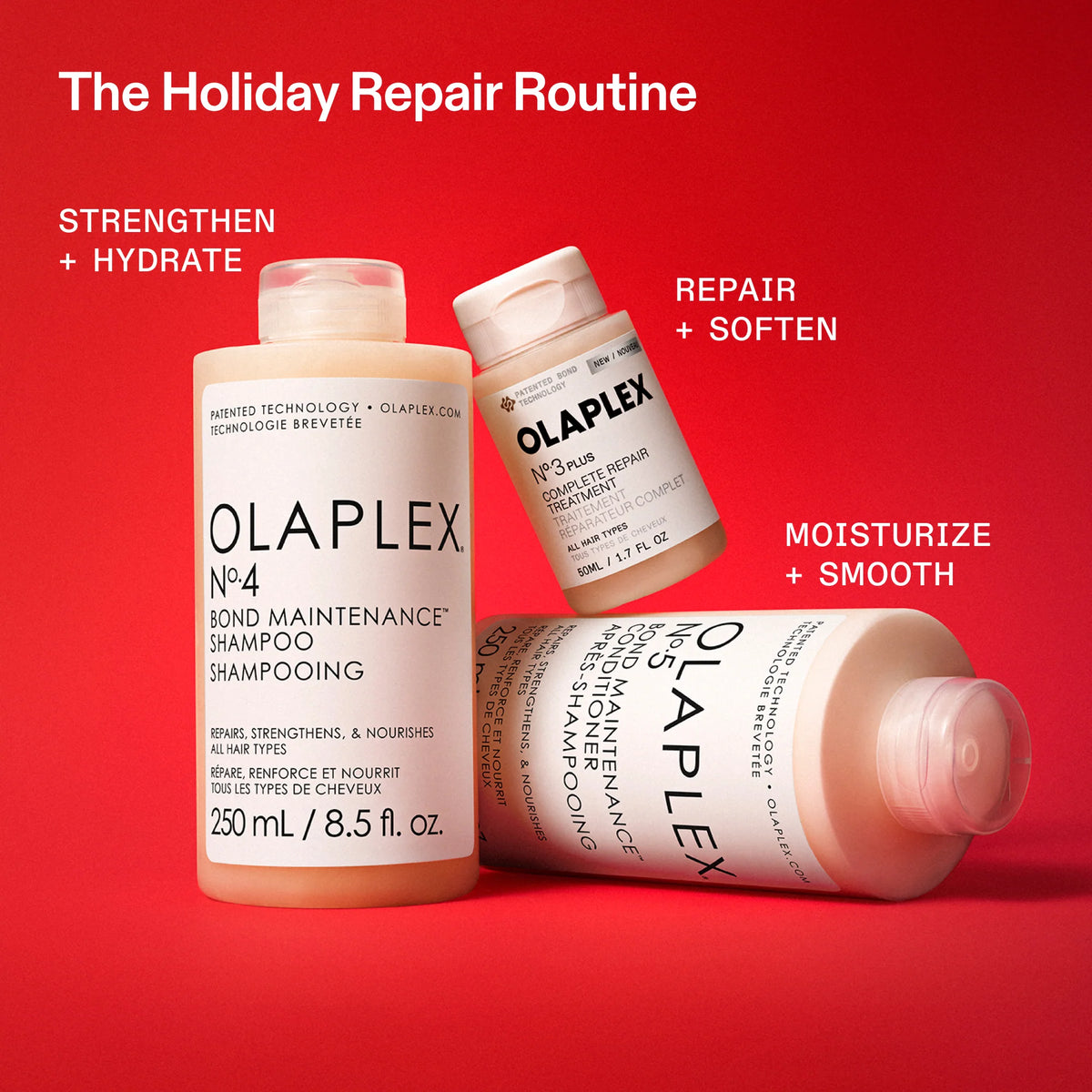 Original OLAPLEX® Total Hair Repair Set